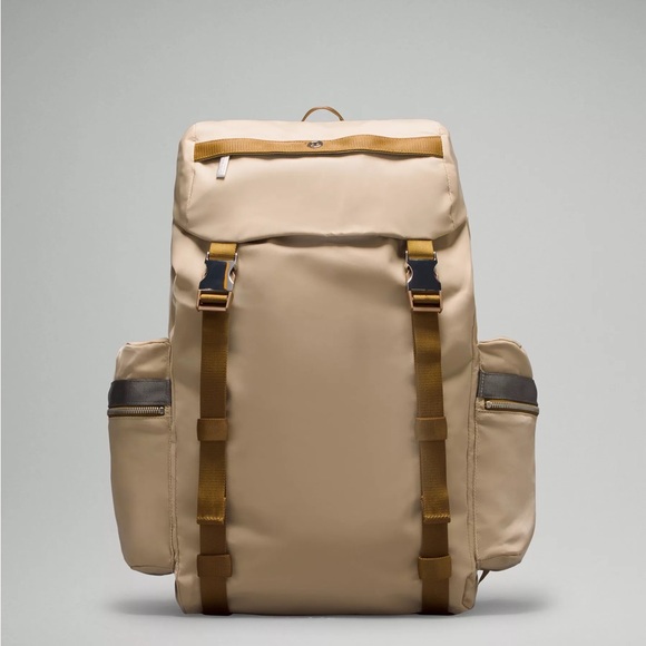 lululemon athletica Wunderlust Backpack 25L, Trench/Burnt Caramel/Grey Sage - Picture 1 of 16